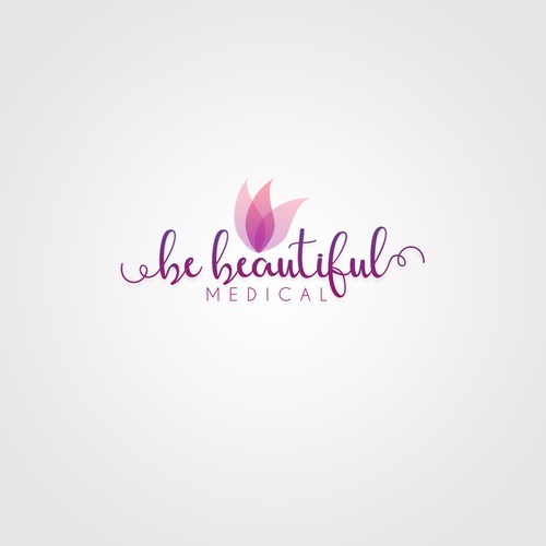 Concept logo for Be Beautiful Medical