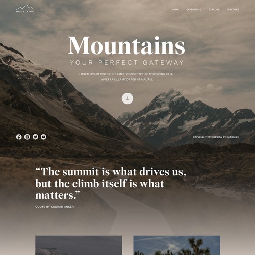 Travel theme design concept