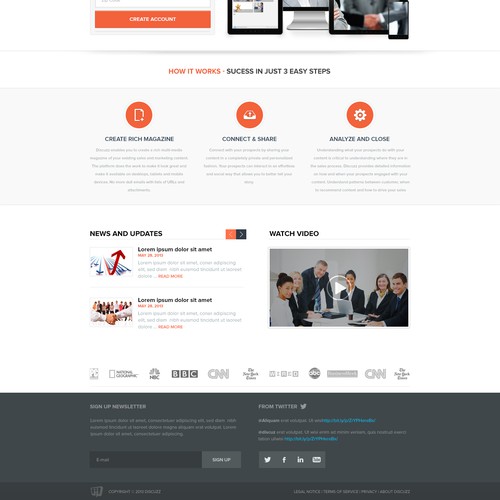 Help Discuzz Inc. (www.discuzz.com) with a new website or app design