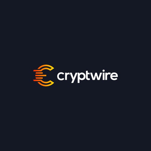 Cryptwire logo | Apps logo | Candlestick Logo | Chart logo | Crypto Logo | Crypto Currency Logo | Monogram Logo | Modern Logo