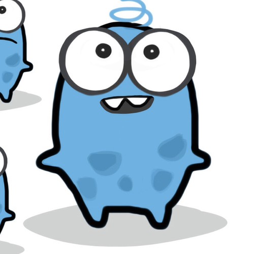 Cute cartoon-like character for a new iPhone game