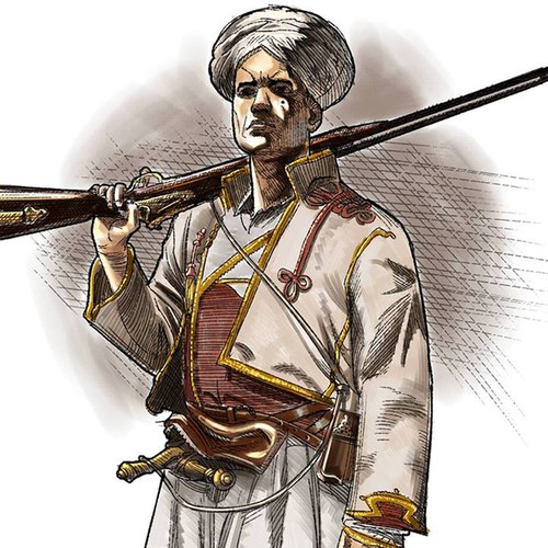 Soldier illustration