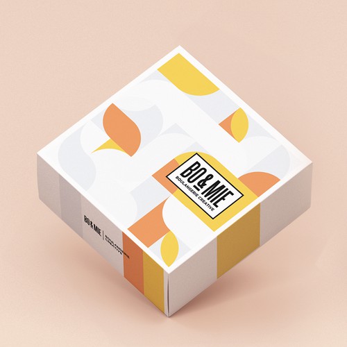 BO&MIE Pastry packaging design