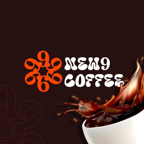 New9 COFFEE — Logo Design For A Coffee Shop ☕