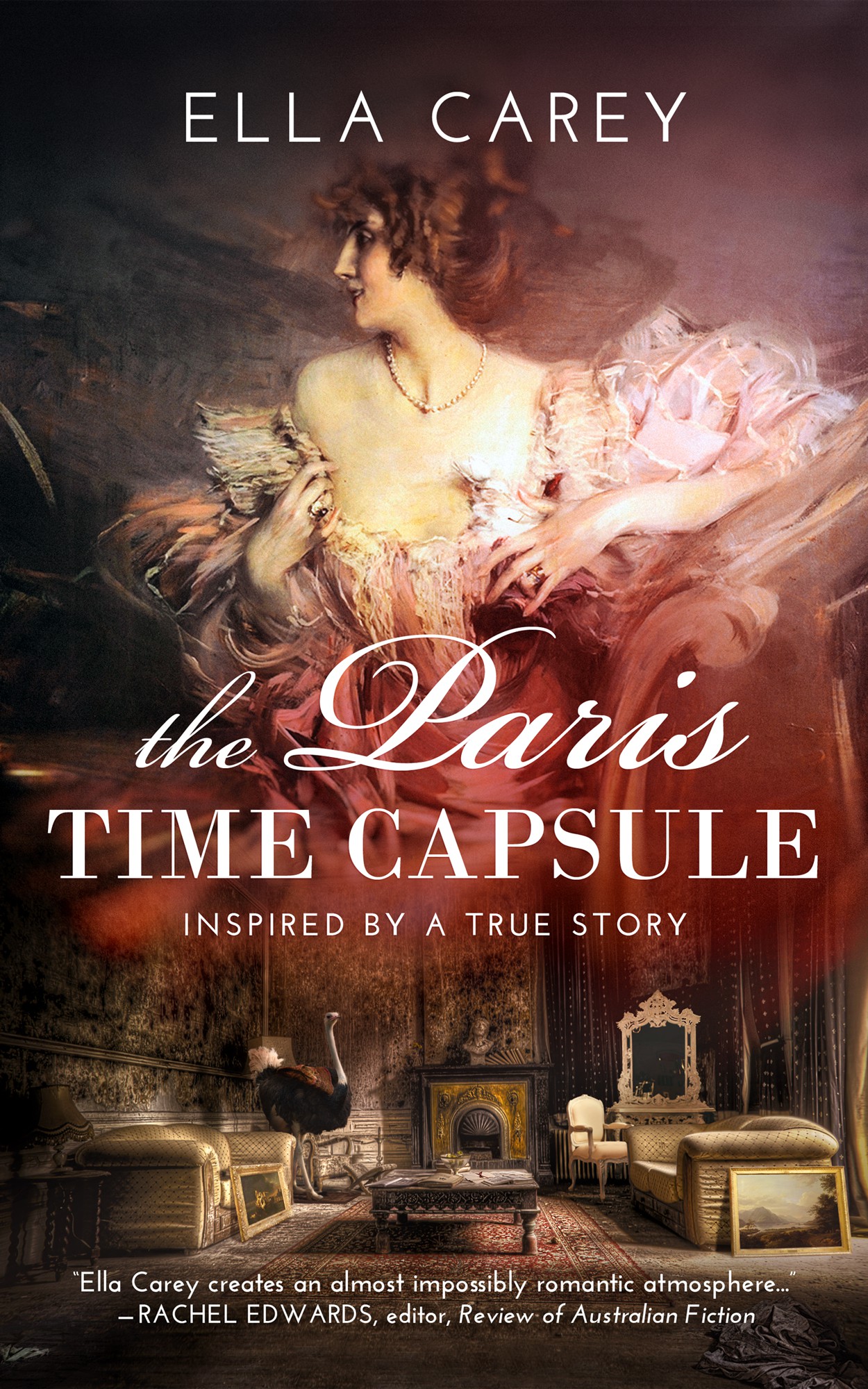 Create a book cover for a women's fiction novel inspired by a true story and thousands of blogs