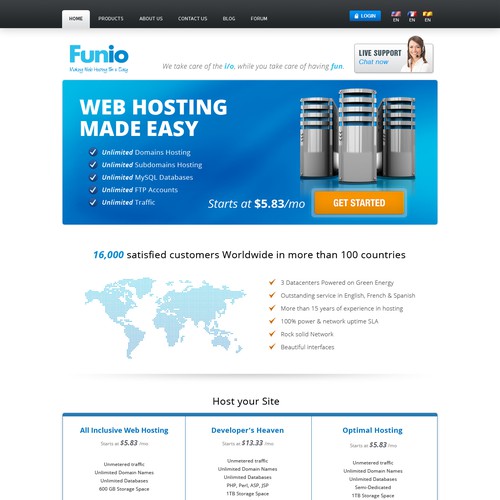 Guaranteed Contest: Home Page Redesign, existing site - Help Funio.com for a New Look !