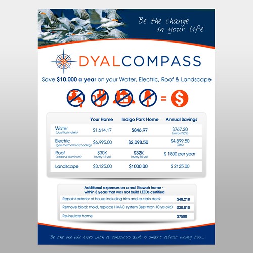 DYAL COMPASS Flyer Design