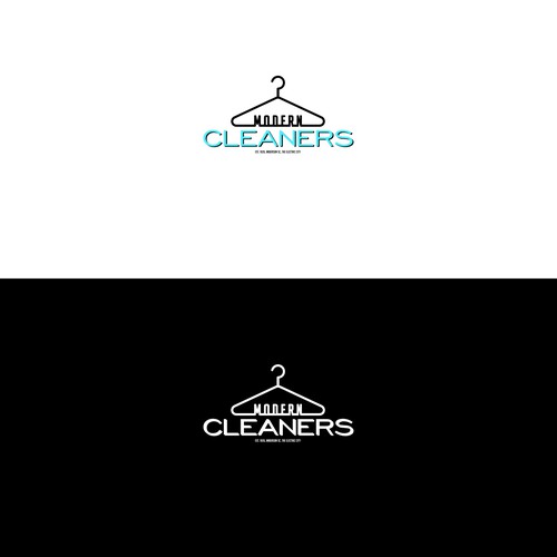 Modern Cleaners Logo & Identity 