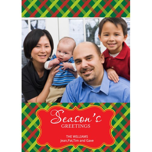 Picaboo 5" x 7" Flat Holiday Cards (will award up to 25 designs!)