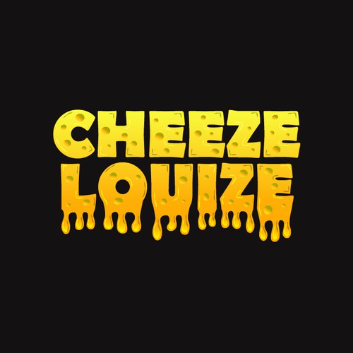 Wordmark logo for grilled cheese restaurant