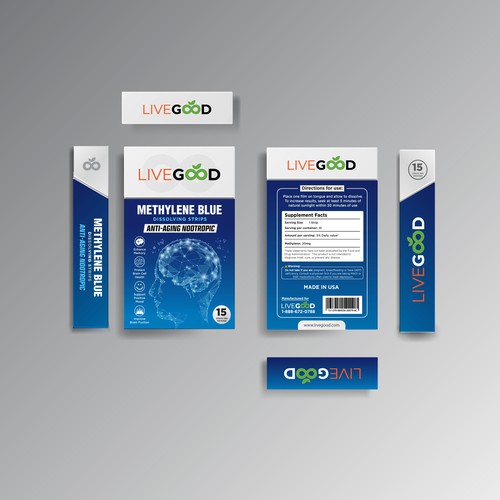 Methylene Blue Packaging