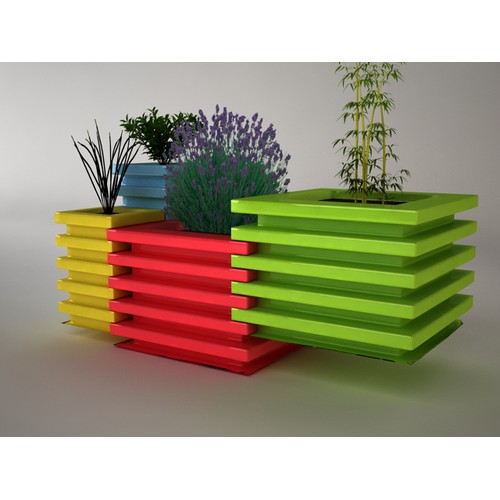 Product design for a modern modular herb garden