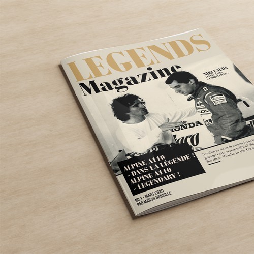 Legends Magazine Cover