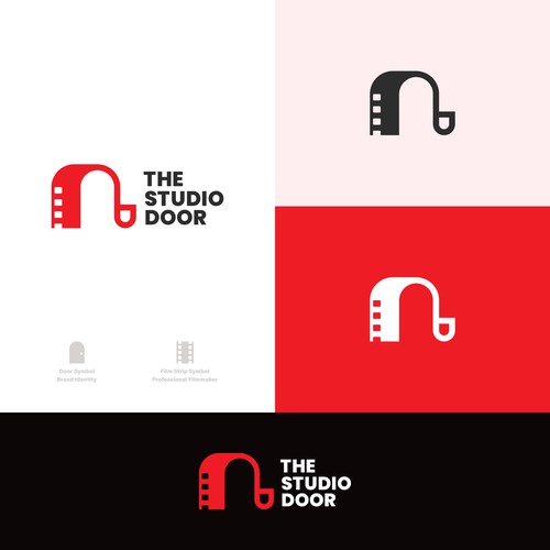 Simple Studio Door Logo