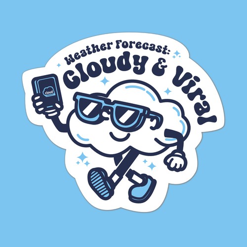 Collectible Sticker for Production Company