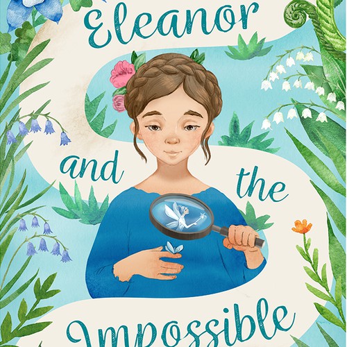 Original hand-drawn book cover illustration.