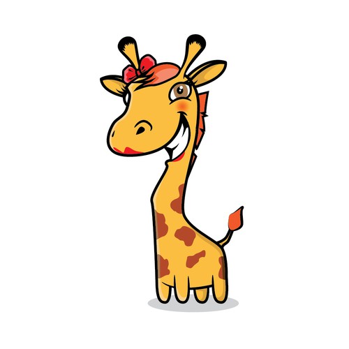 Gertie the Giraffe - new preschool mascot in Falls Church, Virginia