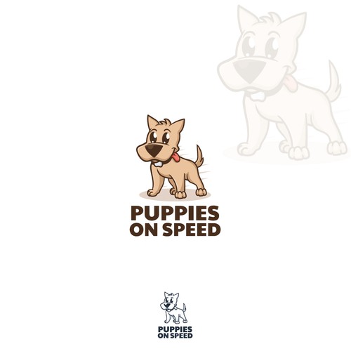 Puppies on speed Logo