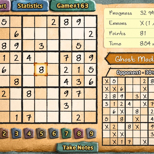 Beautiful Sudoku Board