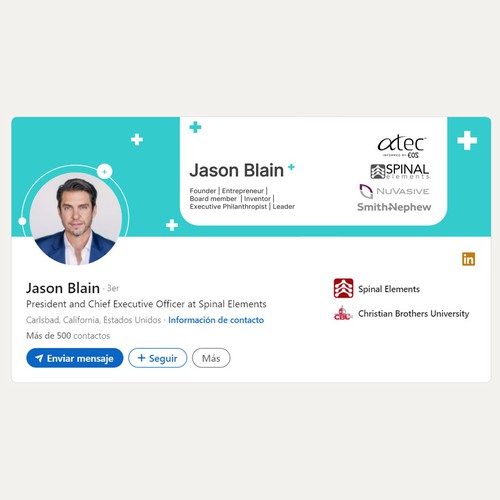Jason Blein's LinkedIn Banner proposal