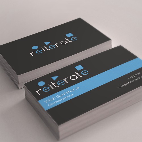 Logo & Business card for reiterate