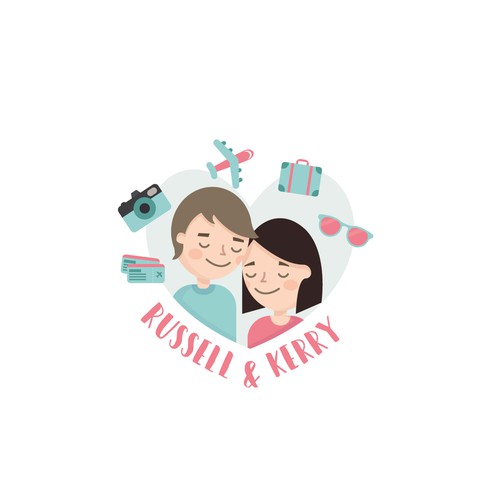 Logo for a couple