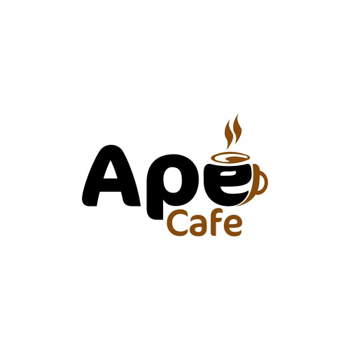 Ape Cafe Logo Design