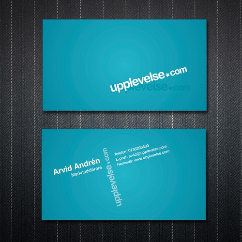 upplevelse card