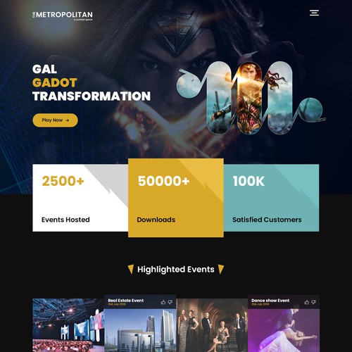 Home Page design 