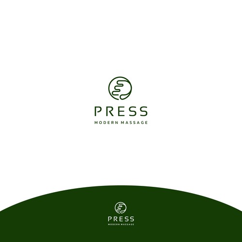 Logo for a  massage and relaxing studio