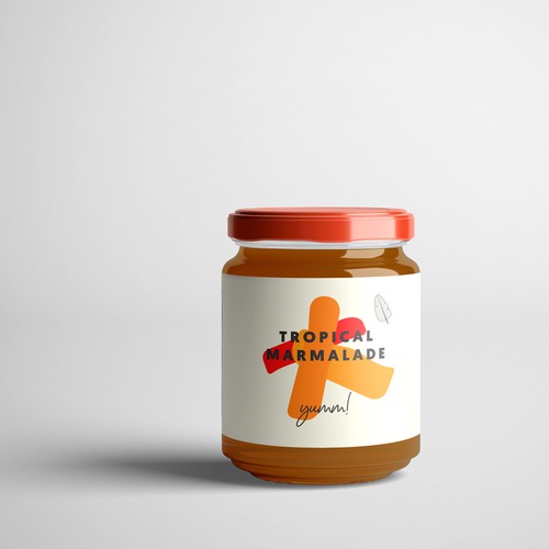 Packaging design for Tropical Marmalade