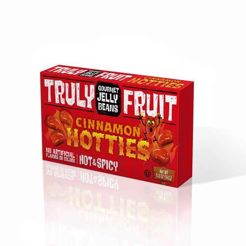 Quirky logo and packaging design for a Gourmet Jelly Beans Brand