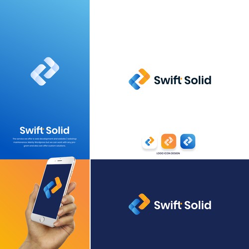 Swift and Solid Logo Design