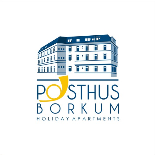 postus, logo for holiday appartments