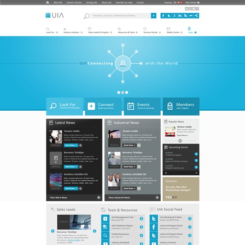 $3000 GUARANTEED !! ****** Just a "homepage" design for the Industrialists Association