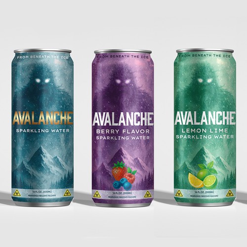 Canned Beverage packaging design