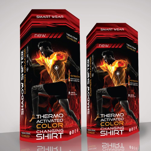 thermo activated color changing shirt