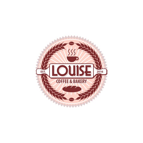 Logo for a coffee and bakery shop
