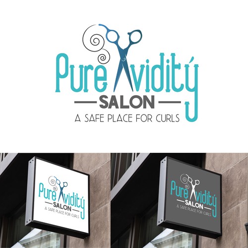 Logo for Curly Salon