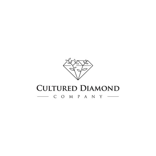 A Logo For An Eco-Friendly Synthetic Diamond Company