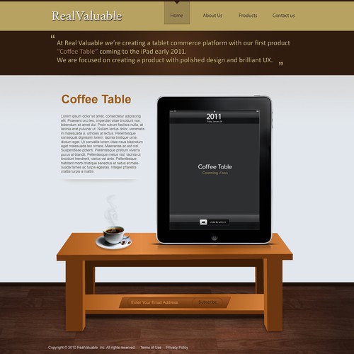 Real Valuable an iPad product company