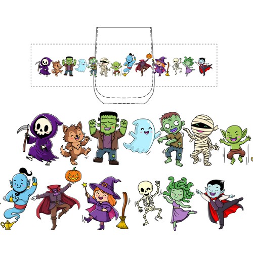 halloween illustration design