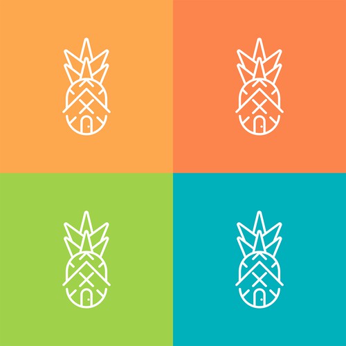Pineapple X Real Estate Logo