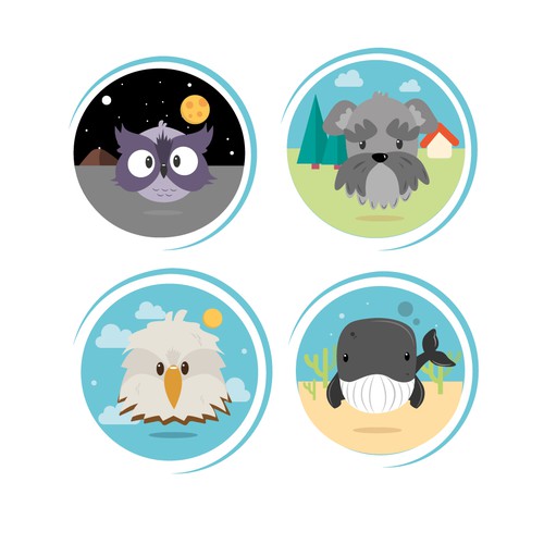 Icon animals