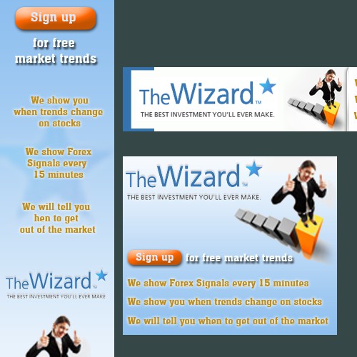 banner ad for The Wizard Group LLC (TheWizard.com)
