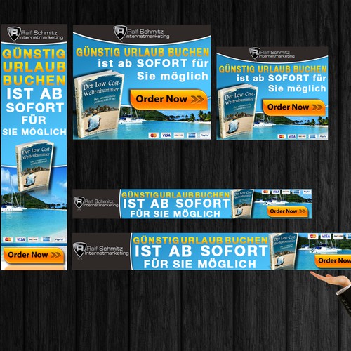 banner ad for www.low-cost-weltenbummler.com in Deutsch