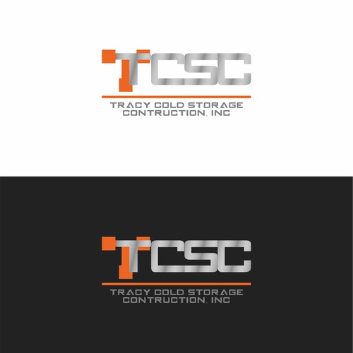 Create an Industrial Logo For "Tracy Cold Storage Construction, Inc."
