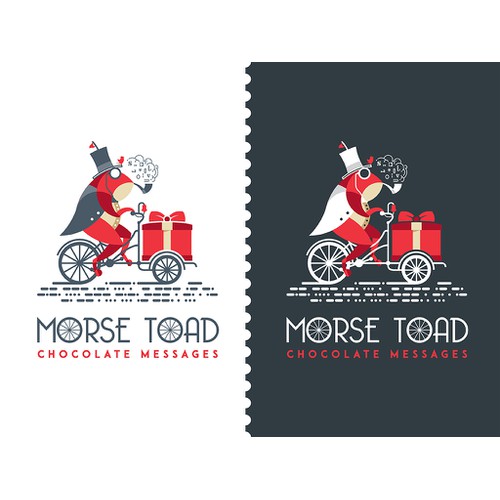 Create an Icon and Logo for a Chocolate Message Business