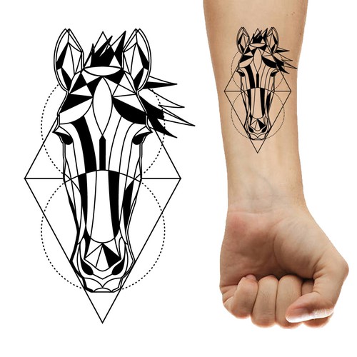 Geometrical Tattoo