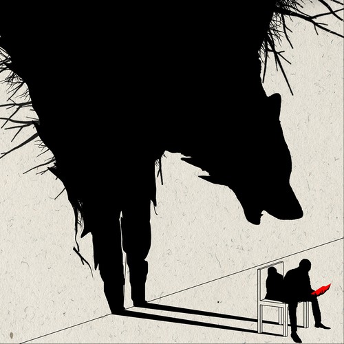 Design a book cover that's indistinguishable from those of major publishers